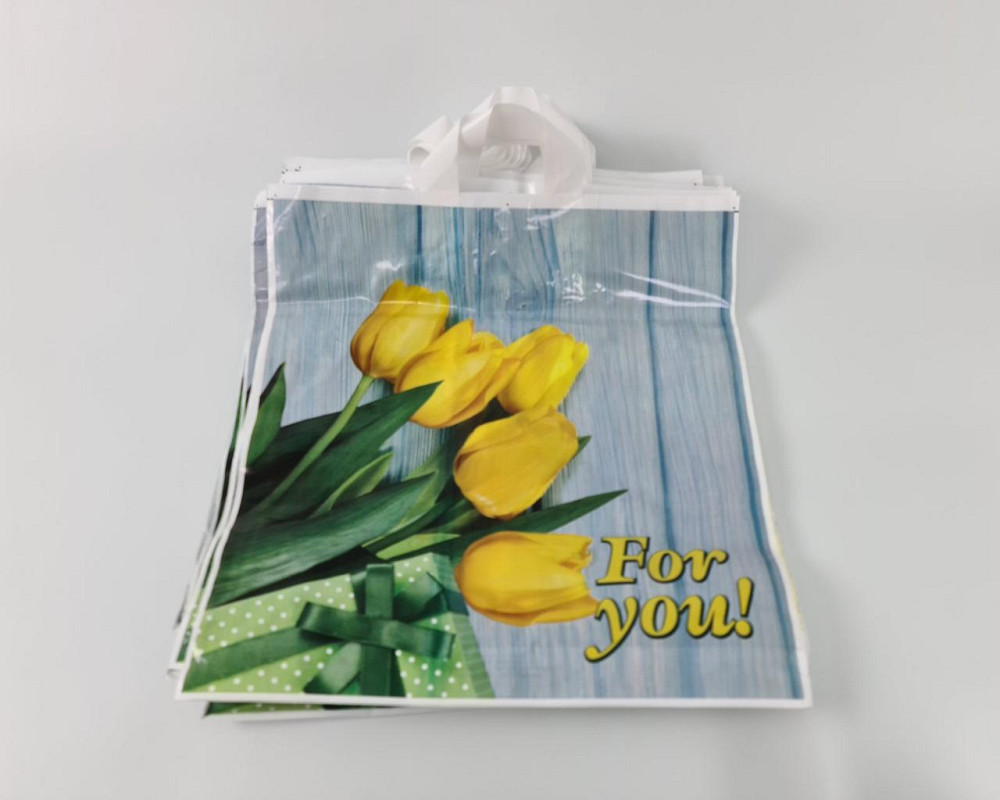 Пакет 40*42 петлева ручка Тюльпан Комсерв (25 шт.) Харків - фото 4