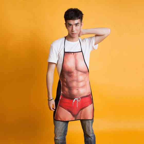 Фартух прикольний до свята 73 на 57 см різнобарвний Київ