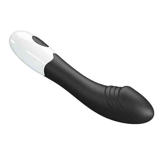 Вибратор для точки G Pretty Love Elemental Vibrator черный, 19 х 3.2 см Sex Aura Киев