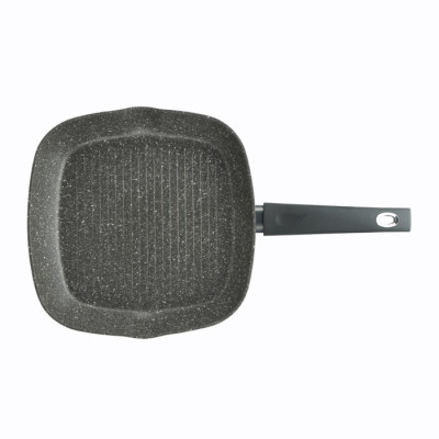 Сковорода Bergner Orion, гриль 28x28 см (BG-8520-MBG) Вінниця - фото 3