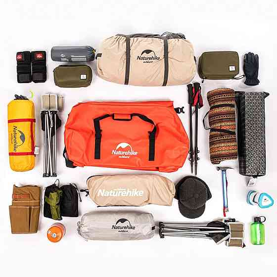 Сумка баул водонепроницаемая Naturehike NH20FSB03 120л (Красная) Киев