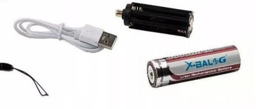 Светодиодный ручной фонарик Bailong BL-A72-P50 5 режимов работы, ZOOM, 1500лм, зарядка MicroUSB Киев