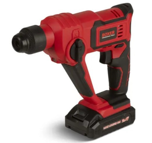 SR-147 Акумуляторний Перфоратор SDS+ 2×20,4В, 2 Режиму, 2 Акум 3,0Ач, Набір Свердл, Муфта, Кейс Одеса - фото 3