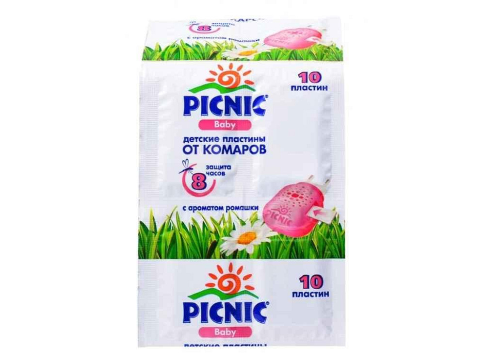 Пластины от комаров (10 шт) Picnic Baby ТМ PICNIC Киев - изображение 1