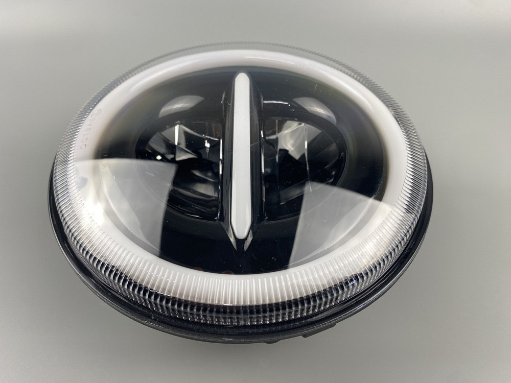 Світлодіодна фара кругла LED 65W лампа для модифікованого світла, Автомобільні світлодіодні фари Мукачево - фото 7