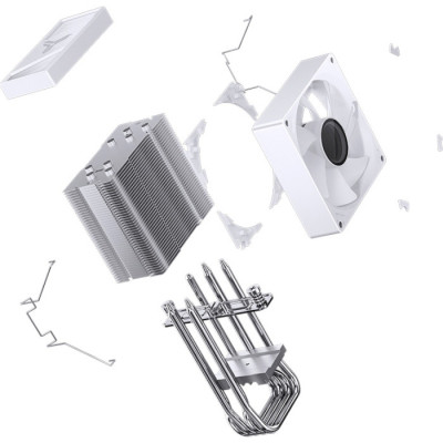 Кулер для процессора JONSBO CR-1400 V2 ARGB White Винница - изображение 5