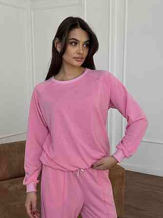 Свитшот женский однотонный Розовый 42/44 Харьков