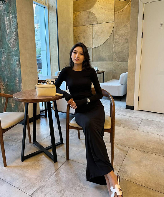 Женское элегантное романтическое длинное платье, плотный микродайвинг Одесса - изображение 3