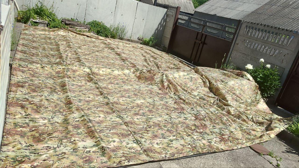 Тент антитепловізор на гарячу техніку, накидка анти тепловізор, захист від тепловізора, анти дрон Днепр - изображение 4