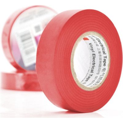 Изоляционная лента 3M 0.15мм x 18мм x 20м Red, от -10°С до +80°С (0,15мм*18мм*20м_R) Винница - изображение 1