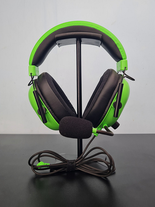 Ігрові провідні навушники Razer BlackShark V2 X для ПК, ноутбуку та телефона (зелені) Клевань - фото 3