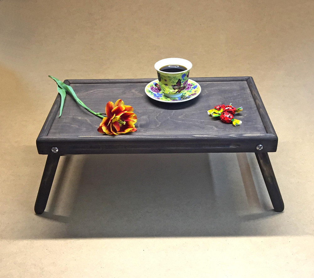 Столик-піднос для сніданку "Даллас" мокко Миколаїв - фото 4