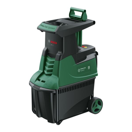 Садовый измельчитель (шредер) Bosch AXT 25 D: 2500 Вт, макс ветви 40 мм (0600803103) Киев