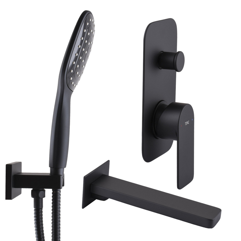 Змішувач для ванни вбудований TOPAZ SARDINIA TSG 08202-H20-BL (000026585) Київ - фото 7