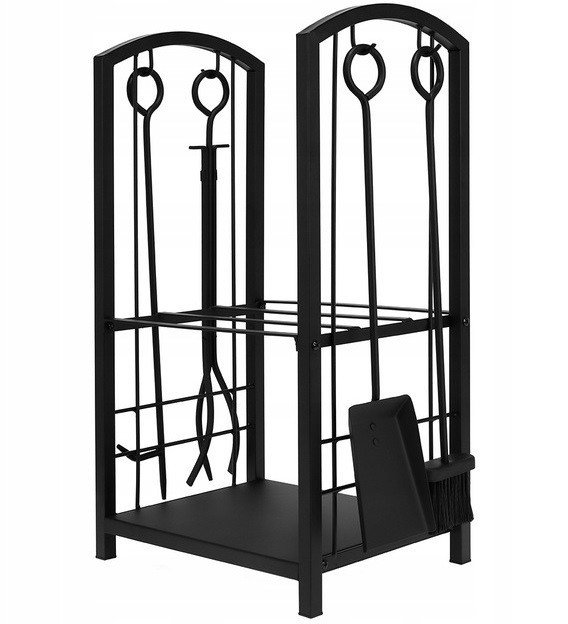 Металлическая Подставка для дров с 4 аксессуарами для камина Kaminer (8785) Нововолынск - изображение 3