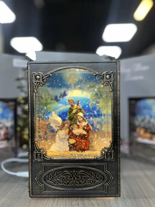 Kipo Рождественская ночь Новогодний музыкальный ночник-светильник XMAS WDL 24023B Київ - фото 2