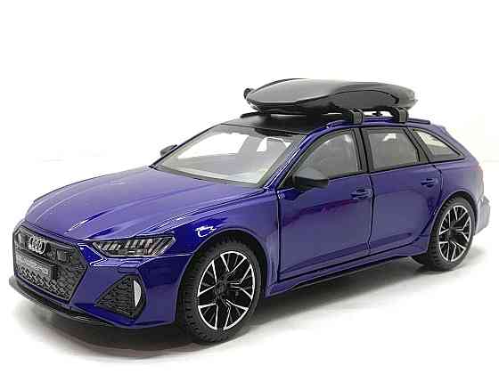 Машина Автосвіт Audi rs 6 інерційна відчиняються двері капот багажник 21см Синій (AP-2026) Чернігів