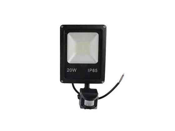 Прожектор LED з датчиком руху 20W IP65 ТМ ELECTROHOUSE   Solmir Київ
