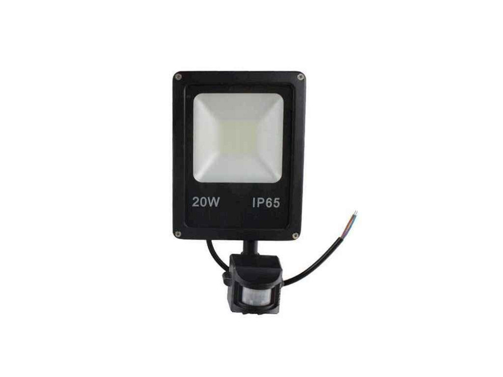 Прожектор LED з датчиком руху 20W IP65 ТМ ELECTROHOUSE   Solmir Київ - фото 1