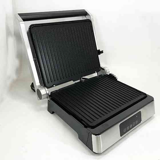 Настільний електрогриль домашній MAGIO MG-355, Гриль притискний рифлений, Електричний кухонний гриль BV-22 Івано-Франківськ