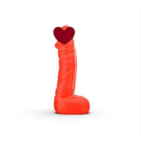 Свеча в виде члена Pure Bliss MINI Orange 15 см Sex Aura Киев