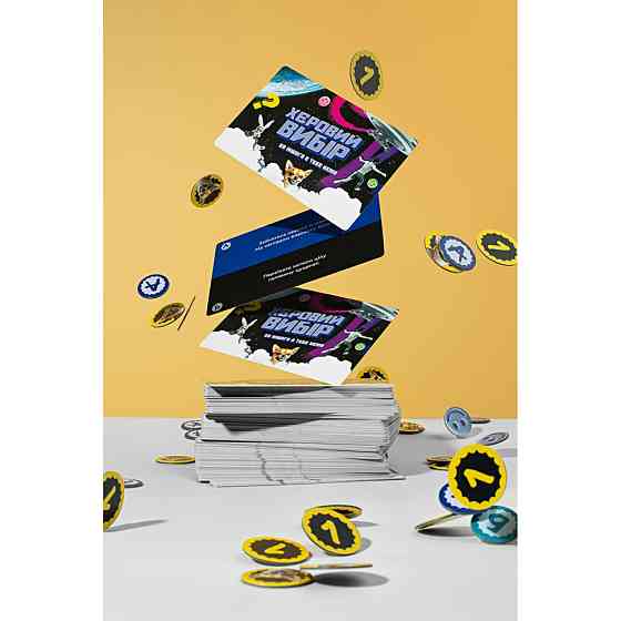 Карткова гра "Херовий вибір" FGS74 набір жетонів для голосування Вінниця