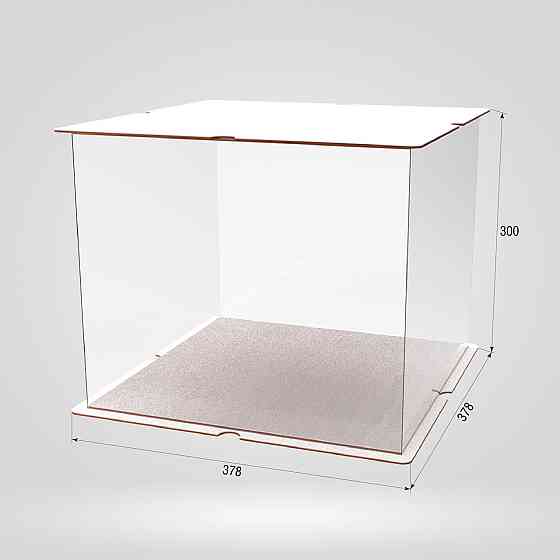 Коробка для тортів, квітів та подарунків EKOSTAR 350х350х300 Київ