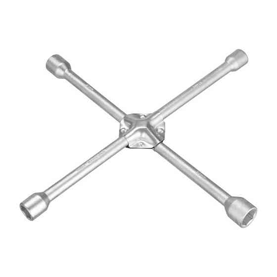 Ключ баллонный крестовой, укрепленный, 406×16 мм, 17×19×21×22 мм INTERTOOL HT-1597 Киев