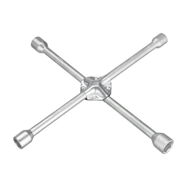 Ключ баллонный крестовой, укрепленный, 406×16 мм, 17×19×21×22 мм INTERTOOL HT-1597 Киев - изображение 2