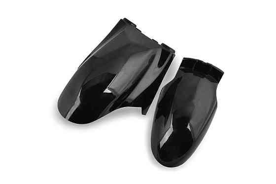 Пластик скутер Шторм переднее крыло (черный) SL Мукачево