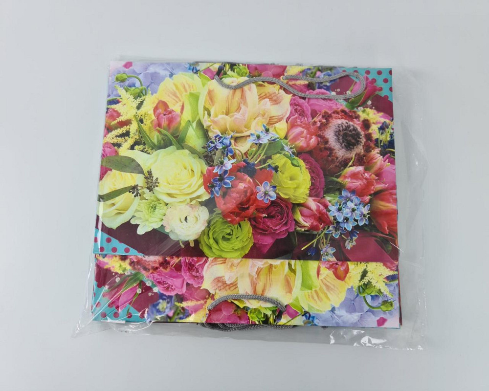 Бумажный большой горизонтальный пакет  36/22/10(артBG-111) (12 шт) Харьков - изображение 3