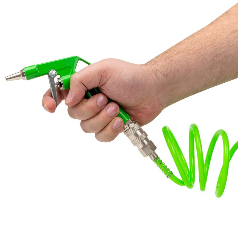 Фарборозпилювач H-827-2V з верхнім пластиковим бачком 600 мл у комплекті з аксесуарами, набір 5 пр. RockForce Одеса - фото 4