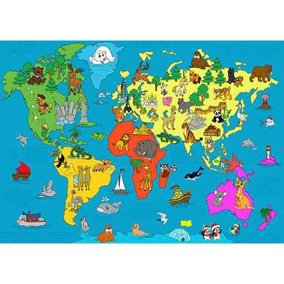 Огромная раскраска 