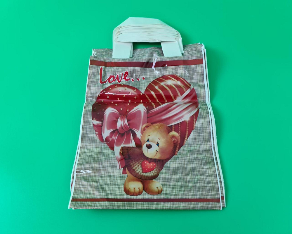 Пакет ламинированный с петлевой ручкой м 