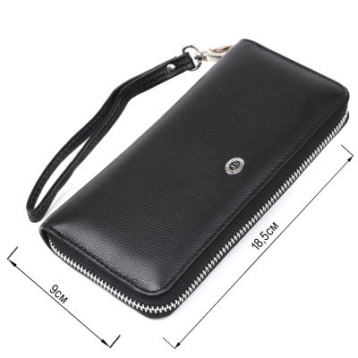 Гаманець ST Leather Шкіряний Чорний (18933) Вінниця - фото 3