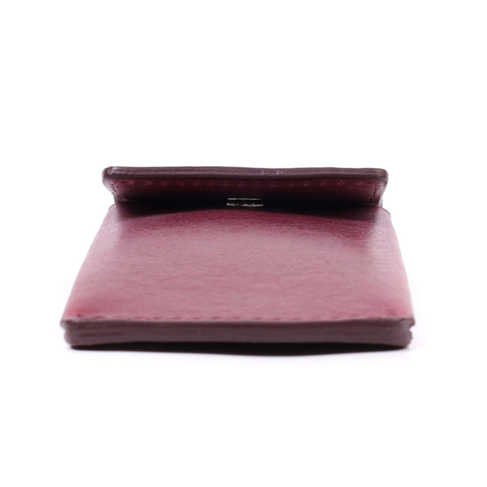 Ключниця для жінок у вигляді футляра з натуральної шкіри GRANDE PELLE 22572 Бордовий Київ - фото 4
