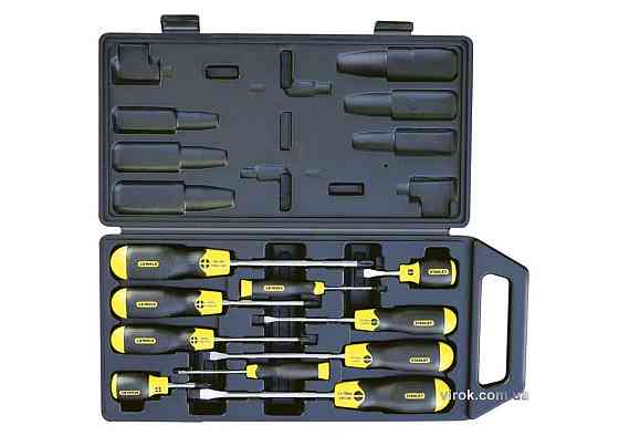 Набір викруток STANLEY : SL/PH в пластмасовому футлярі, 10 шт. Одеса