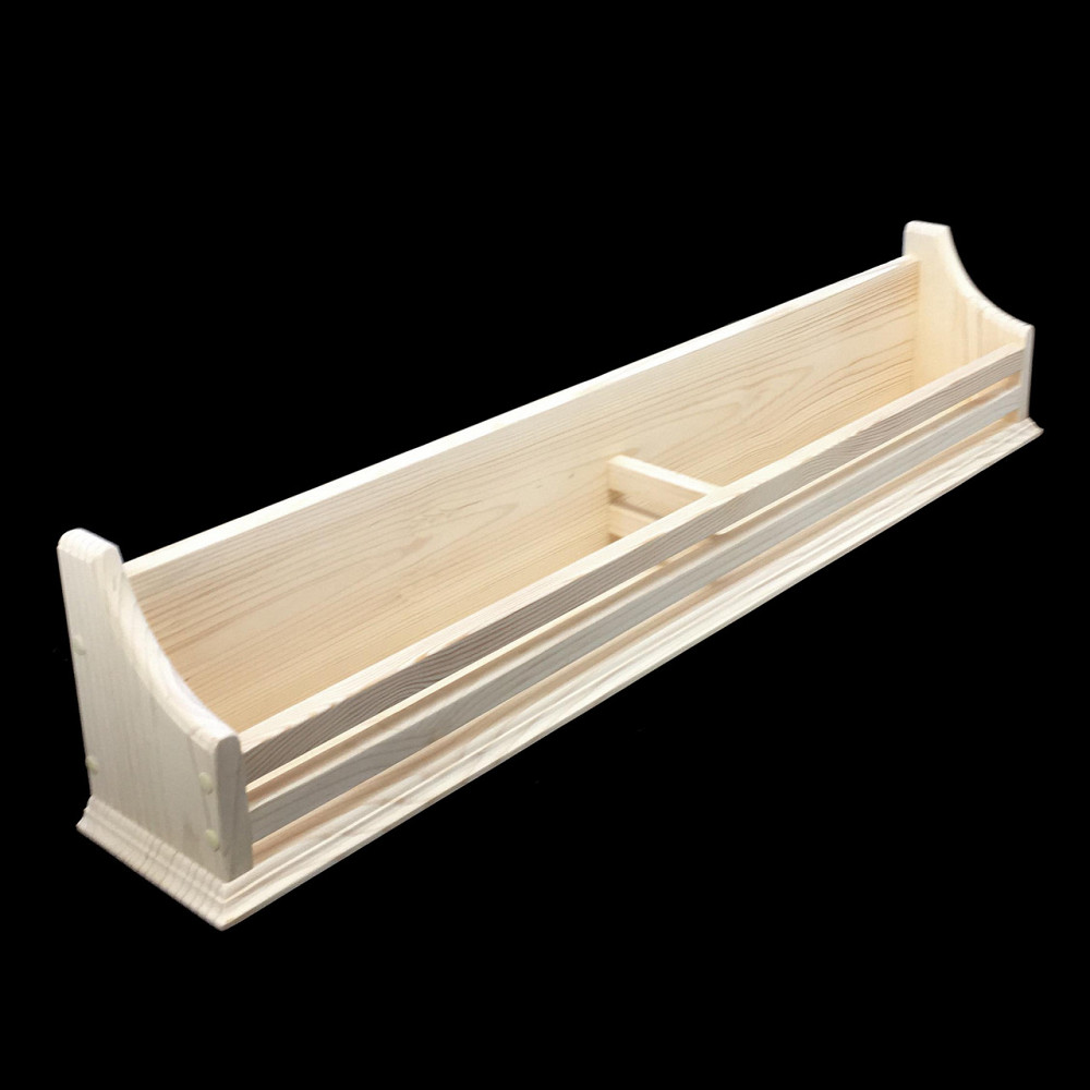 Настінна полиця "Маргарита 15х100" бланже Миколаїв - фото 2