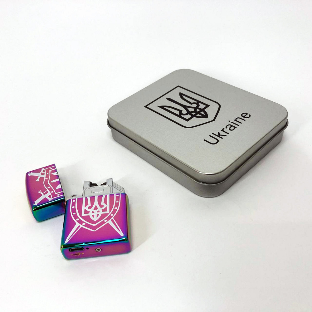 Электро зажигалка для сигарет, Электронная импульсная зажигалка на подарок электрическая OH-19 Львов - изображение 13