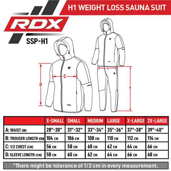 Костюм для схуднення з капюшоном RDX Red New XL Кам'янське