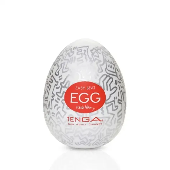 Мастурбатор-яйце Tenga Keith Haring Egg Party Львів