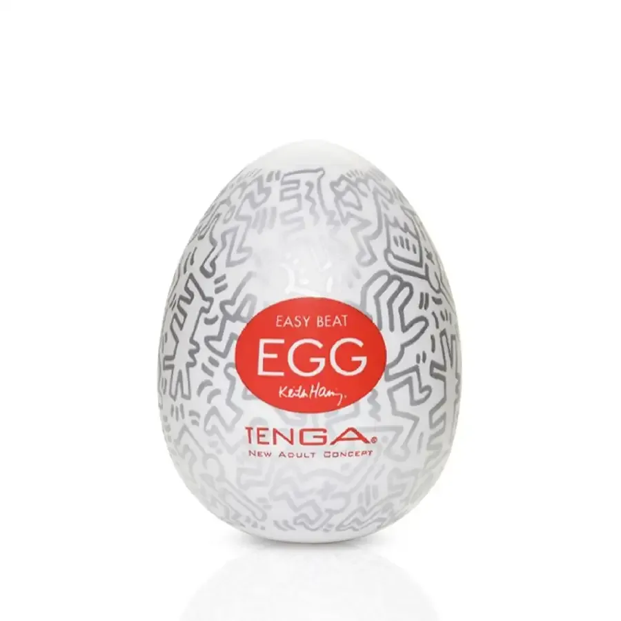 Мастурбатор-яйце Tenga Keith Haring Egg Party Львов - изображение 1