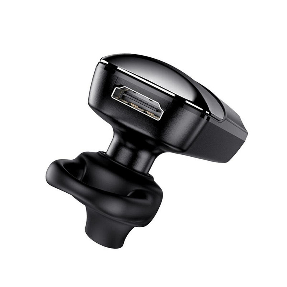 Bluetooth бездротова гарнітура HOCO E57 Essential business Bluetooth гарнітура, колір чорний 6931474739438 Одеса - фото 2