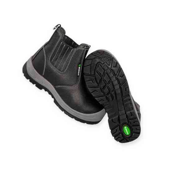 Черевики Pittsburgh захисні без шнурків, р 42 шкіра, композитний піднос, антипрокол. маслобензостій Мукачево