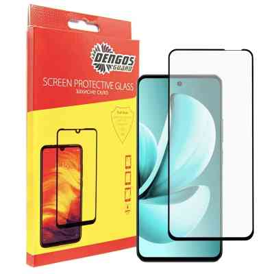 Скло захисне Dengos Full Glue Realme C71 Black (TGFG-412) Вінниця