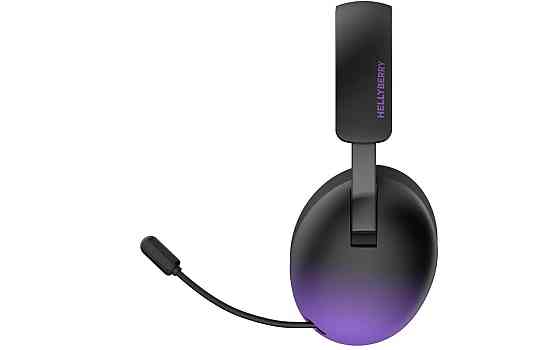 Bluetooth-гарнитура Hator Hellyberry HH30 Pro Wireless Black/Violet (HH30_PRO_wireless_BV) ( 20304 ) Харків