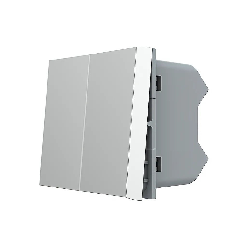 LIVOLO 2-клавішний прохідний вимикач LIVOLO, сірий, модуль без рамки (VL-FCMKS-1IP) Коломия - фото 9