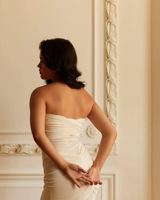 Женское легкое элегантное длинное платье-бандо Мягкая вискозаЖенское легкое элегантное длинное платье-бандо мягкая вискоза 46/48 Одесса - изображение 7