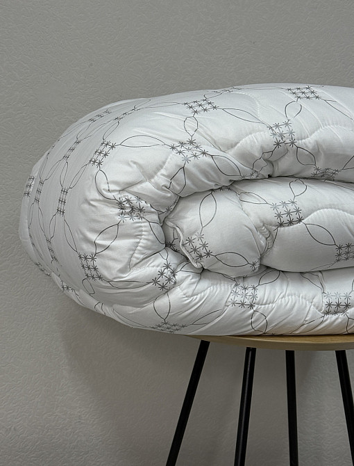 LeLeka Ковдра Leleka двоспальна 172х205 см штучний пух стьогана біла Киев - изображение 1