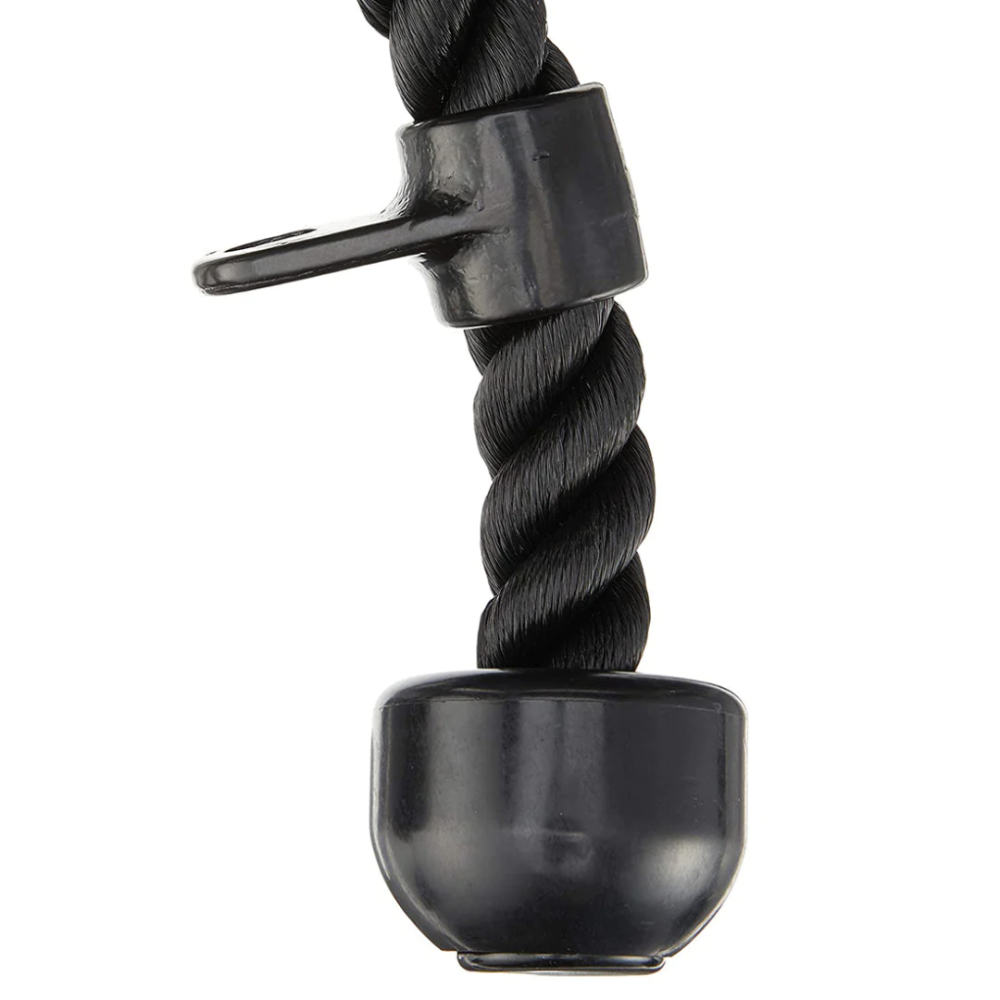 Канат для тяги York Fitness подвійний хват на трицепс з обертовим підвісом, хром Киев - изображение 2